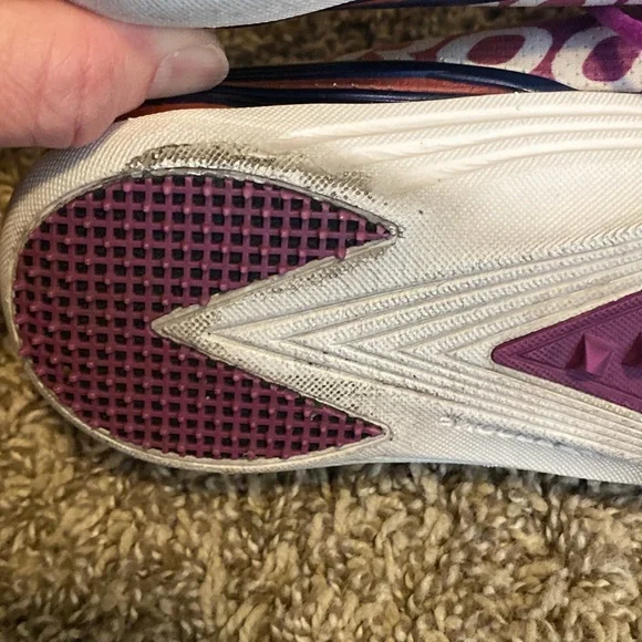 Brooks Mach 17 Spikeless Medium Track Flats Pink Orange 8.5 - Picture 12 of 12